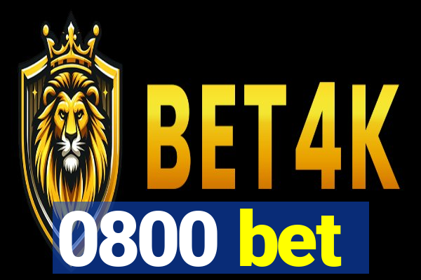 0800 bet