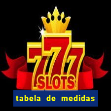 tabela de medidas reserva mini