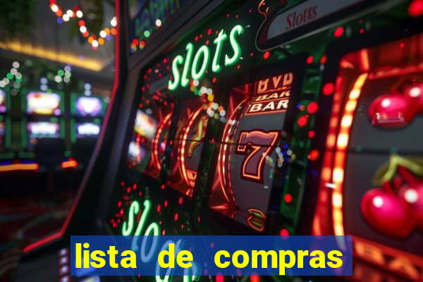 lista de compras supermercado completa pdf