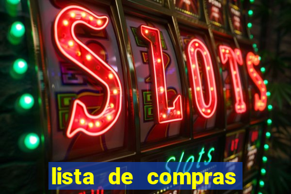lista de compras supermercado completa pdf
