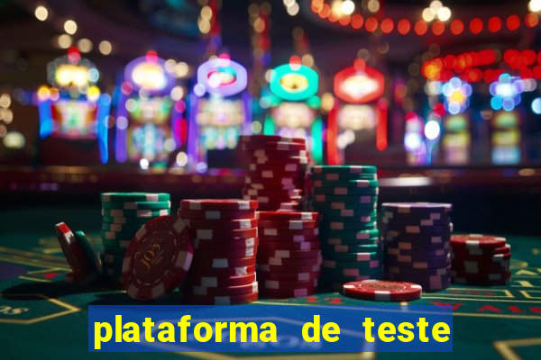 plataforma de teste pg demo