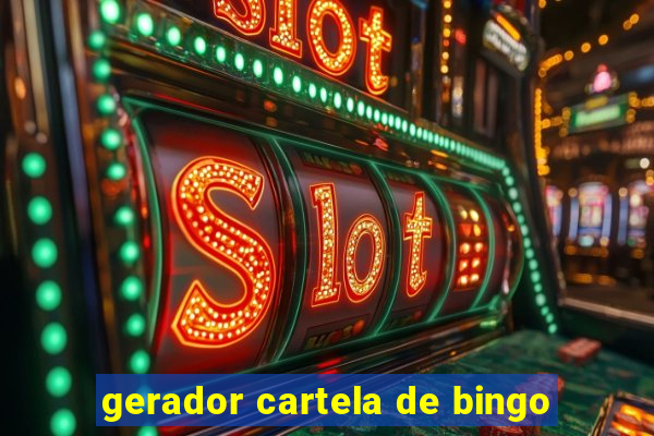 gerador cartela de bingo