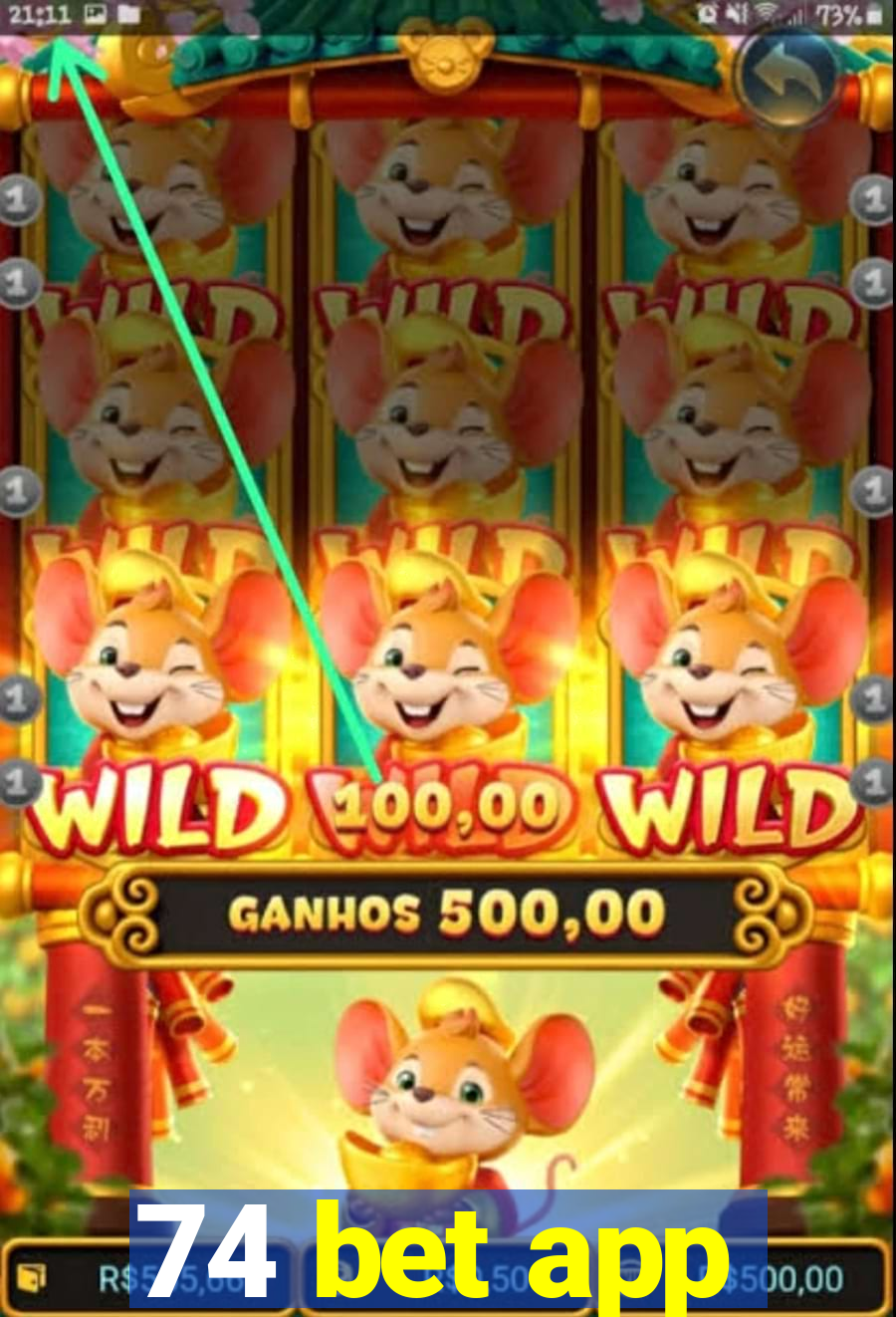 74 bet app