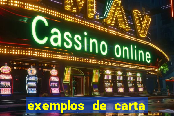 exemplos de carta do leitor