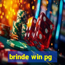 brinde win pg