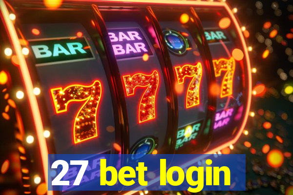 27 bet login