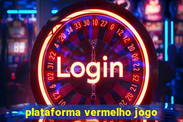 plataforma vermelho jogo