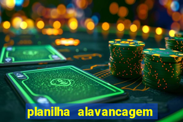planilha alavancagem de banca