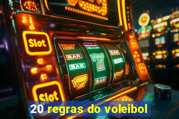 20 regras do voleibol