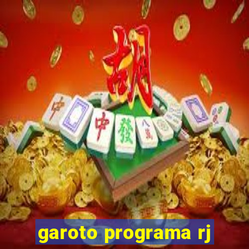 garoto programa rj
