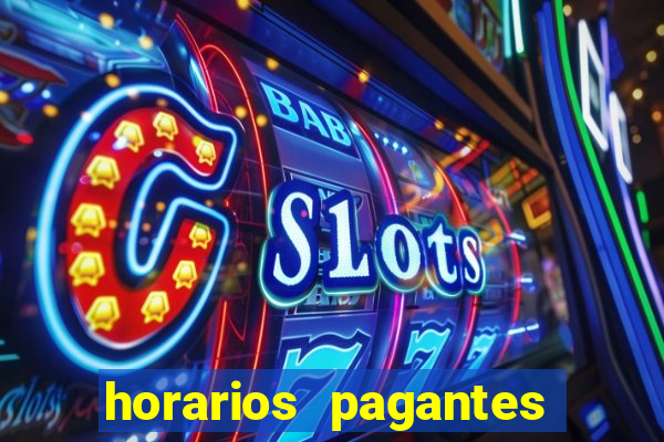 horarios pagantes do coelho