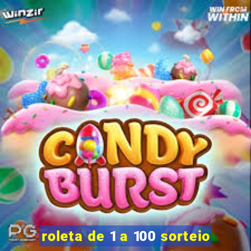 roleta de 1 a 100 sorteio