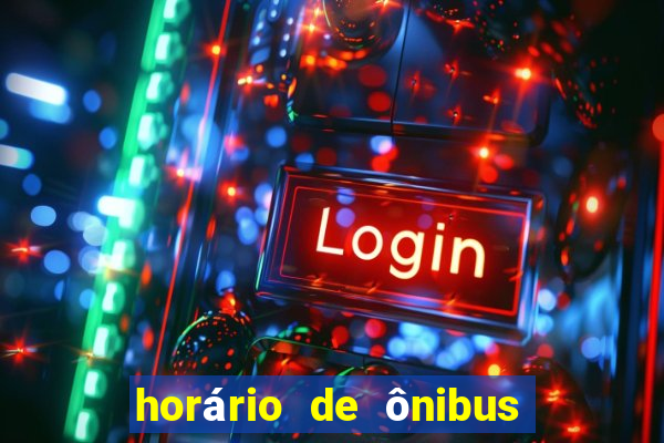 horário de ônibus 122 altos de santana