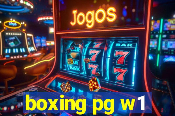 boxing pg w1