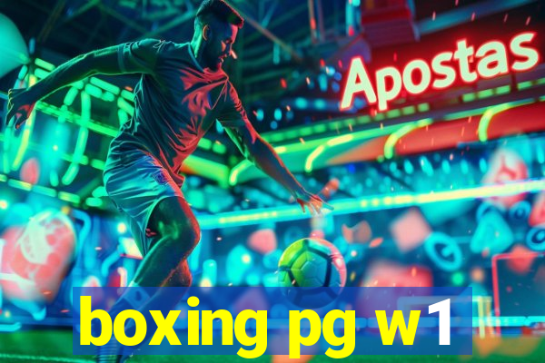 boxing pg w1