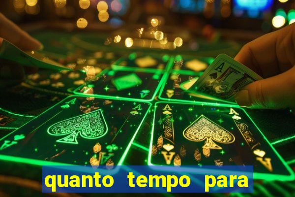 quanto tempo para secar a cola de cano