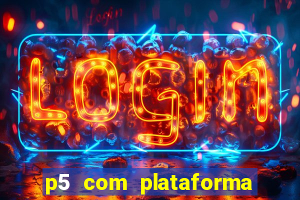 p5 com plataforma de jogos