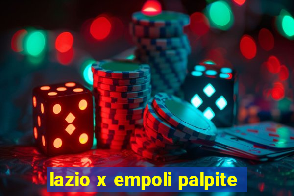lazio x empoli palpite