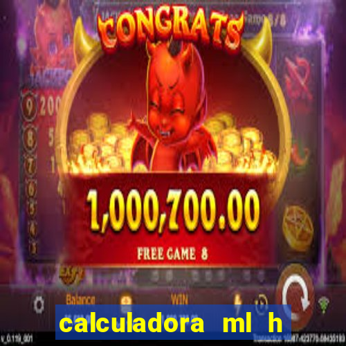 calculadora ml h para mcg kg min