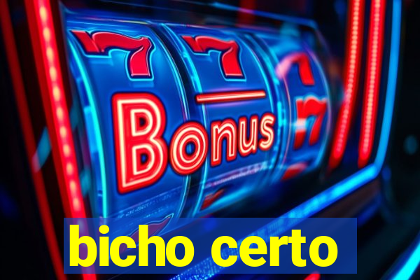bicho certo