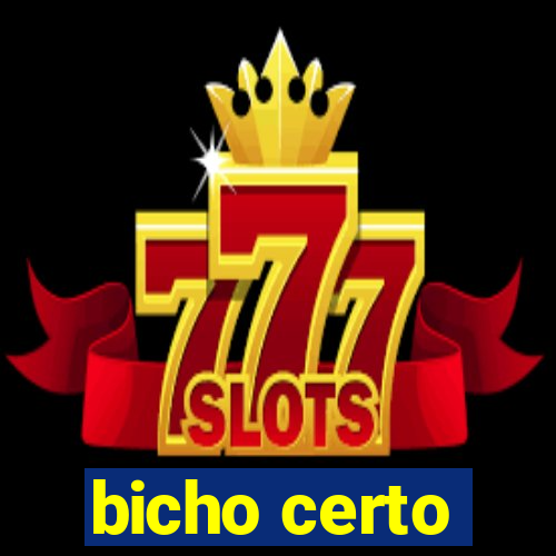 bicho certo