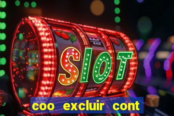 coo excluir cont f12 bet