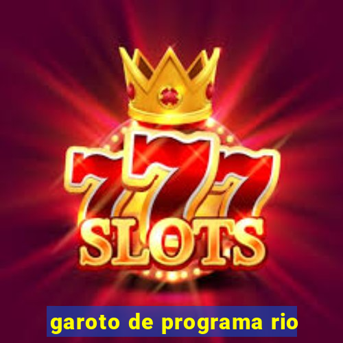 garoto de programa rio