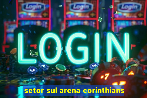 setor sul arena corinthians