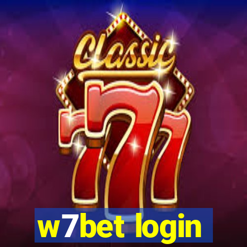 w7bet login