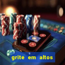 grite em altos brados, disse aquele que lutou contra o caos com caos