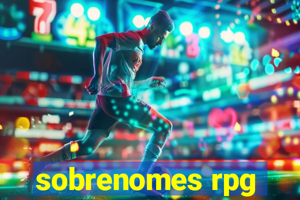 sobrenomes rpg