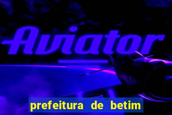 prefeitura de betim - contracheque online