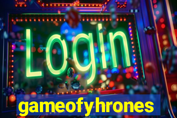 gameofyhrones