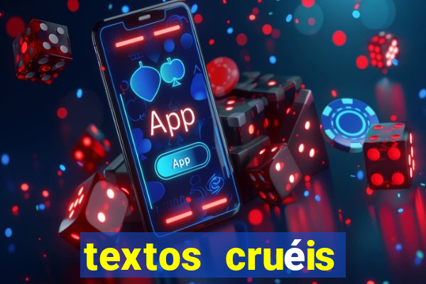 textos cruéis demais para serem lidos rapidamente pdf