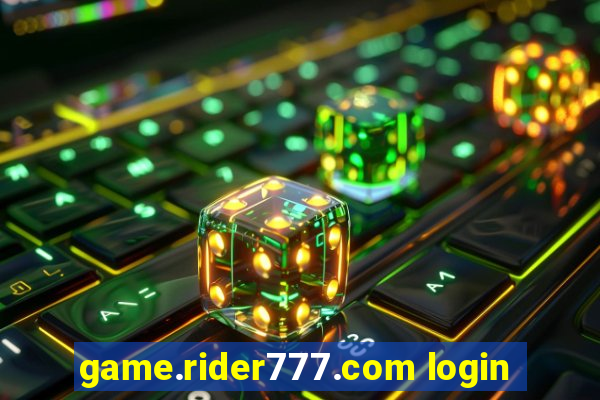 game.rider777.com login