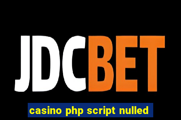 casino php script nulled
