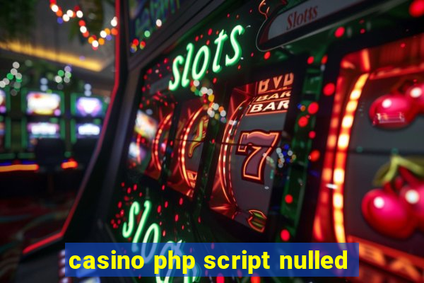 casino php script nulled