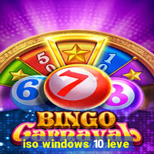 iso windows 10 leve