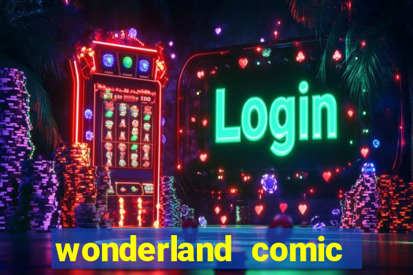 wonderland comic studio alphabet