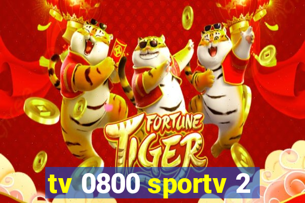 tv 0800 sportv 2