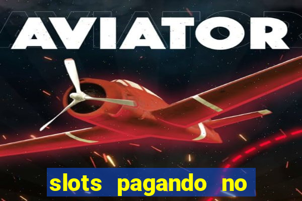 slots pagando no cadastro saque free